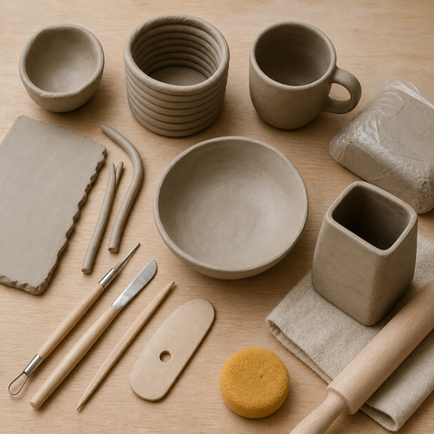Hand Building Pottery Class